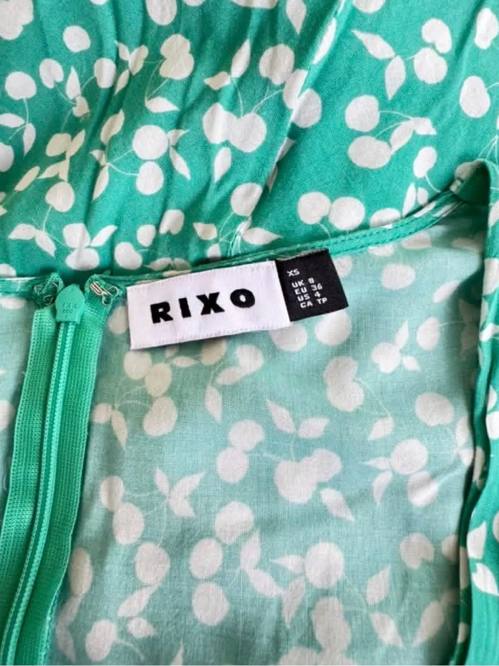 RIXO Naomi Floral Midi Dress XS/2